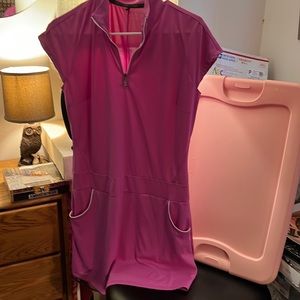 Adidas climate pink golf dress size 8